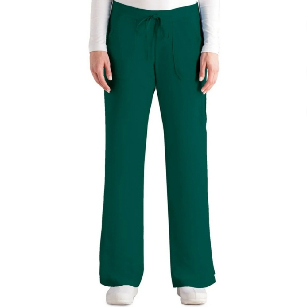 Grey's Anatomy Barco Uniforms Green High-Waisted Scrubs